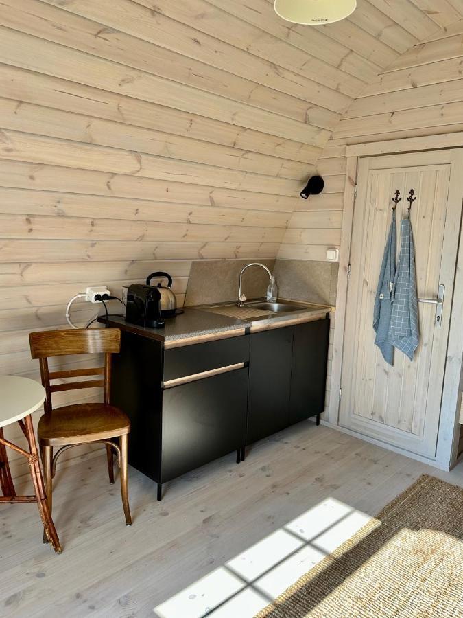 Lodge, Een Super Knus Tiny House, Nabij Vaarwater En Haven! Belt-Schutsloot Exteriör bild