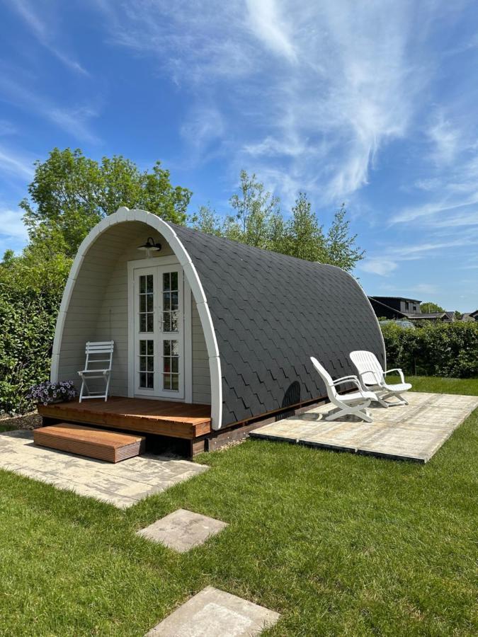 Lodge, Een Super Knus Tiny House, Nabij Vaarwater En Haven! Belt-Schutsloot Exteriör bild
