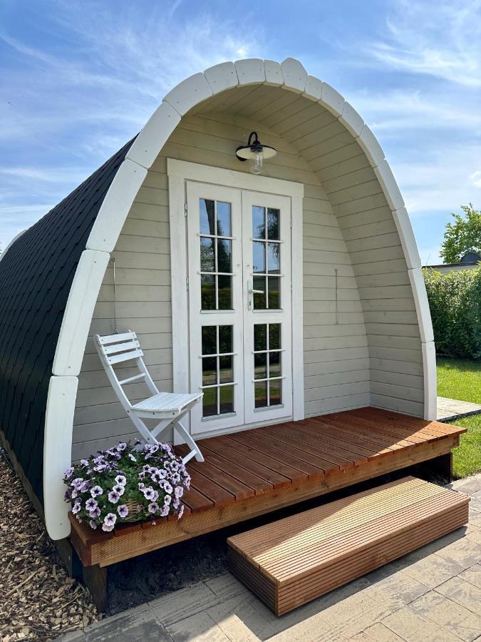Lodge, Een Super Knus Tiny House, Nabij Vaarwater En Haven! Belt-Schutsloot Exteriör bild