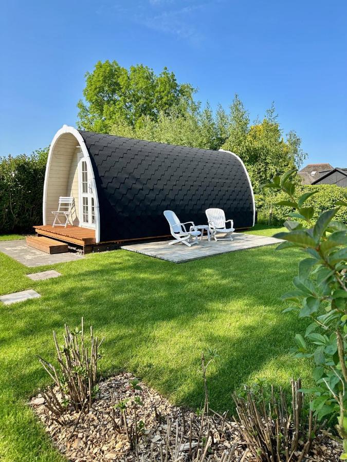 Lodge, Een Super Knus Tiny House, Nabij Vaarwater En Haven! Belt-Schutsloot Exteriör bild