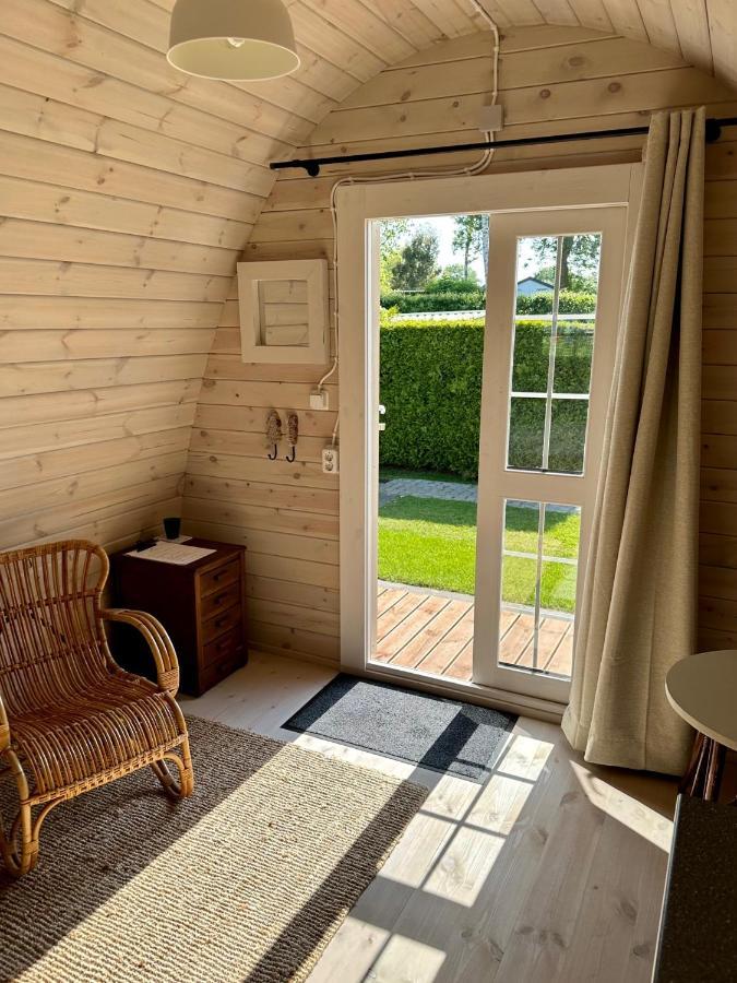 Lodge, Een Super Knus Tiny House, Nabij Vaarwater En Haven! Belt-Schutsloot Exteriör bild