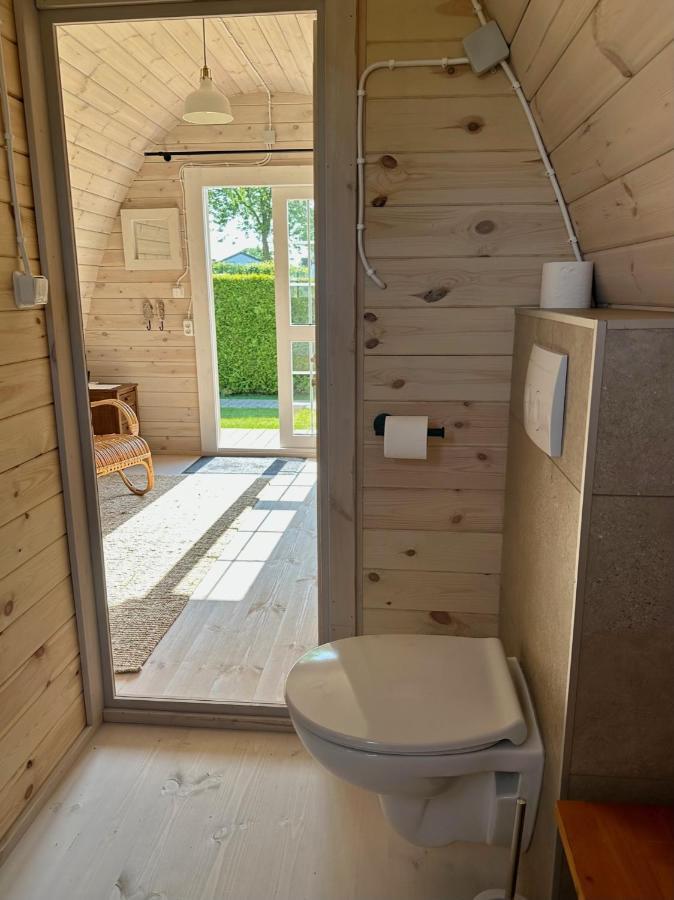 Lodge, Een Super Knus Tiny House, Nabij Vaarwater En Haven! Belt-Schutsloot Exteriör bild