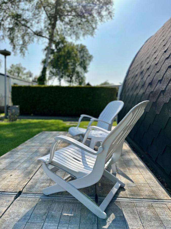 Lodge, Een Super Knus Tiny House, Nabij Vaarwater En Haven! Belt-Schutsloot Exteriör bild